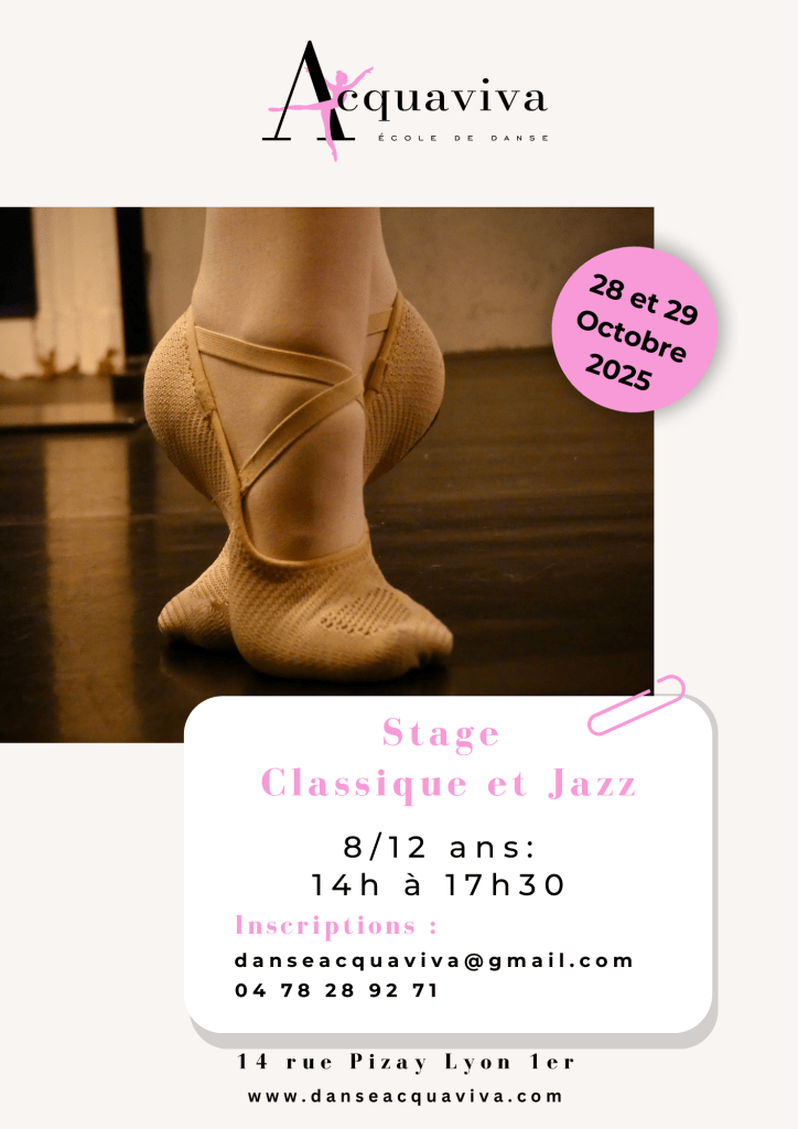 Stage Toussaint 8/12 ans