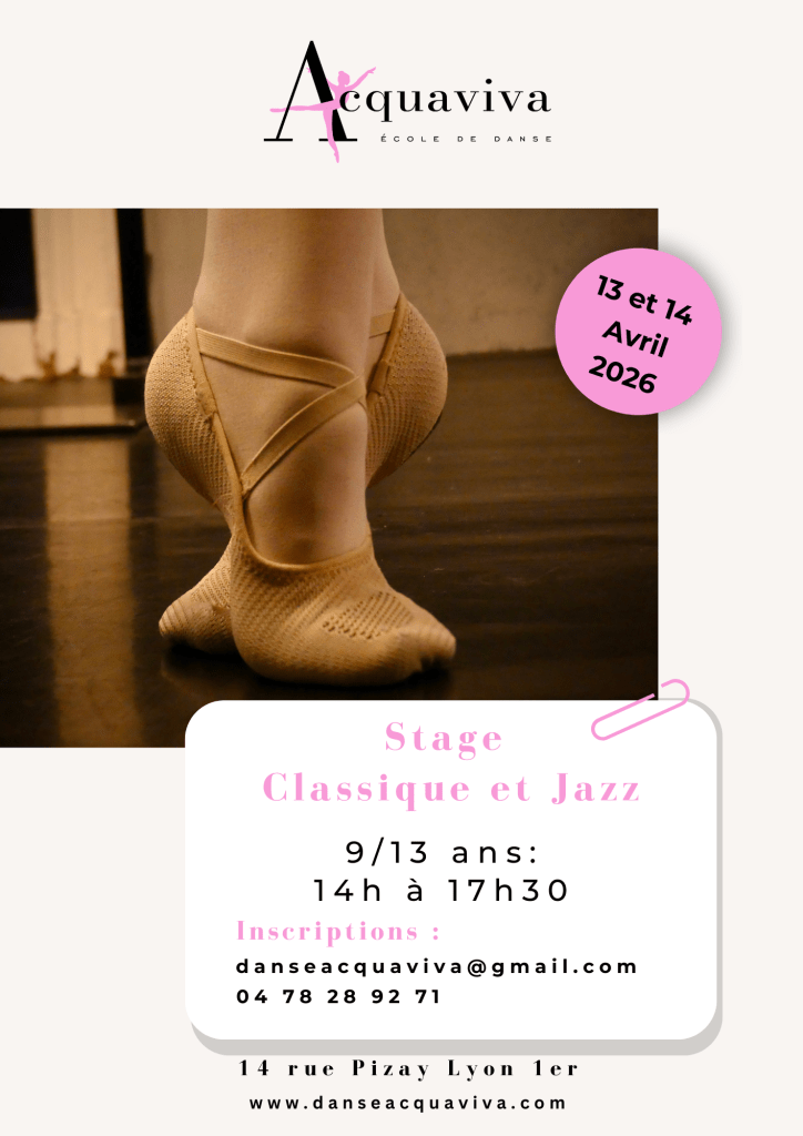 Stage Danse Classique et Jazz